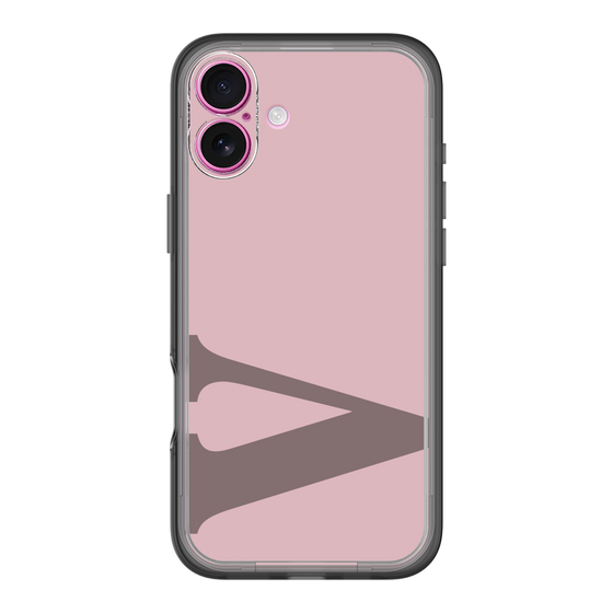 Slim Protection Premium Case［ オリジナル - initial color - V dusty pink ］
