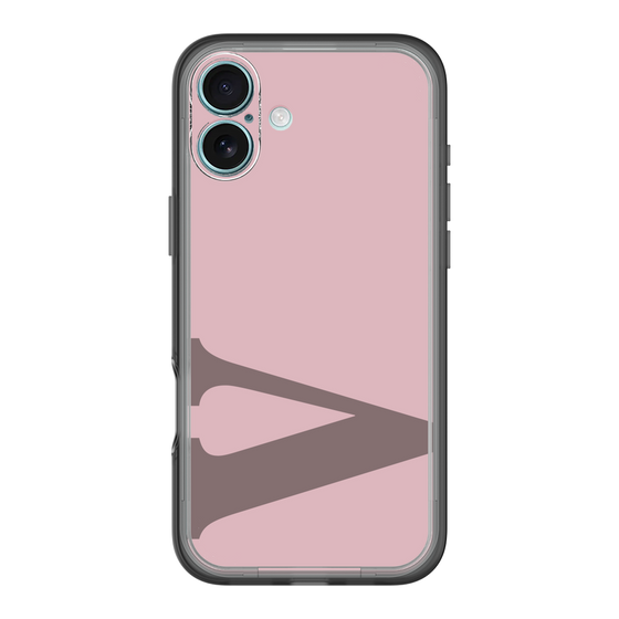 Slim Protection Premium Case［ オリジナル - initial color - V dusty pink ］