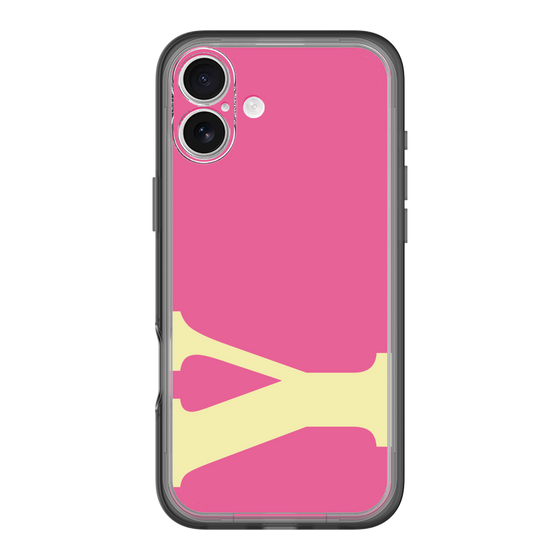Slim Protection Premium Case［ オリジナル - initial color - Y pink ］