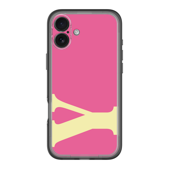 Slim Protection Premium Case［ オリジナル - initial color - Y pink ］