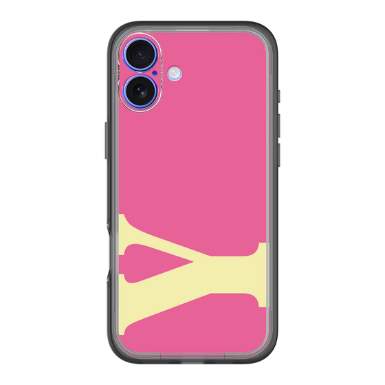 Slim Protection Premium Case［ オリジナル - initial color - Y pink ］