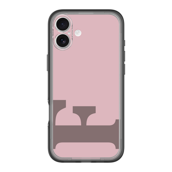 Slim Protection Premium Case［ オリジナル - initial color - F dusty pink ］