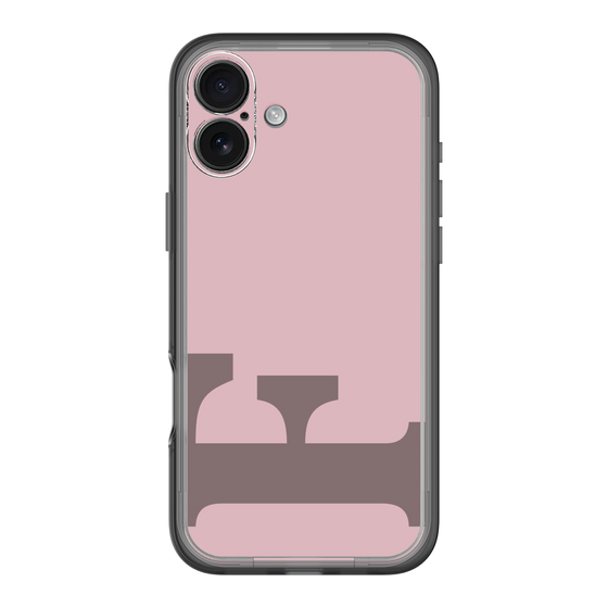 Slim Protection Premium Case［ オリジナル - initial color - F dusty pink ］