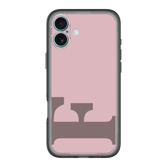 Slim Protection Premium Case［ オリジナル - initial color - F dusty pink ］