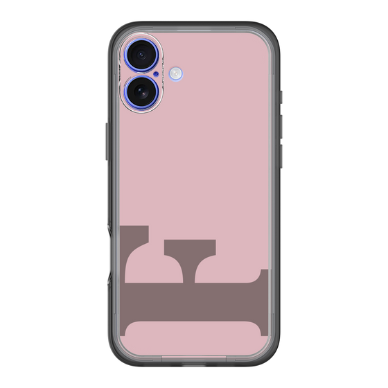 Slim Protection Premium Case［ オリジナル - initial color - F dusty pink ］