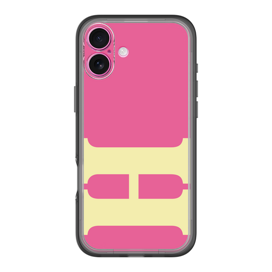 Slim Protection Premium Case［ オリジナル - initial color - H pink ］