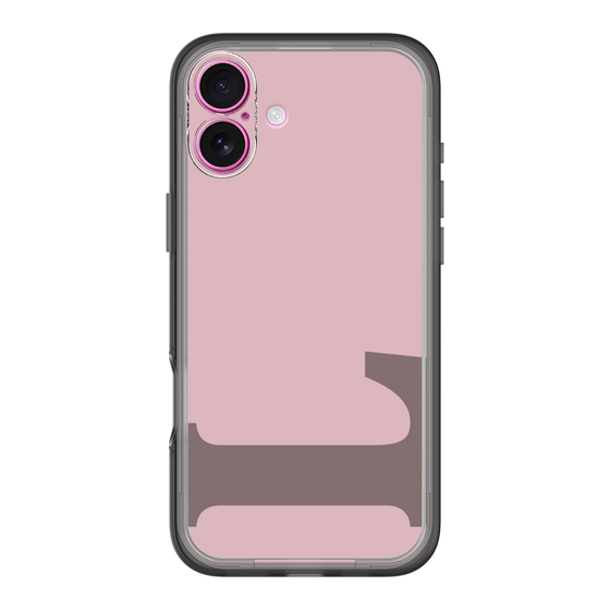 Slim Protection Premium Case［ オリジナル - initial color - L dusty pink ］