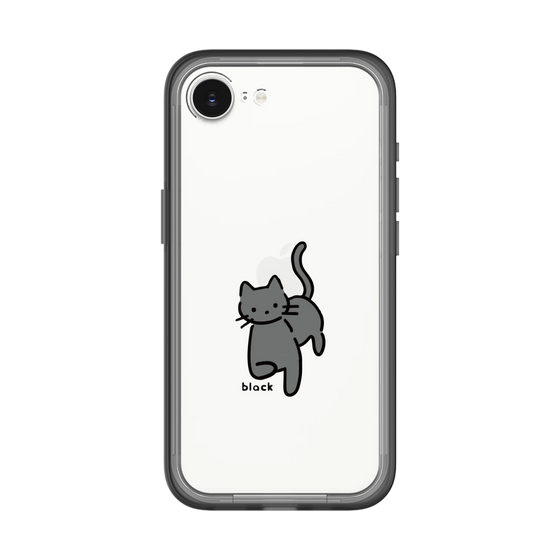Slim Protection Premium Case［ Original - CASEPLAY Cat - black ］