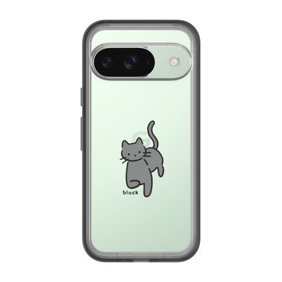 Slim Protection Premium Case［ オリジナル - CASEPLAYネコ - black ］