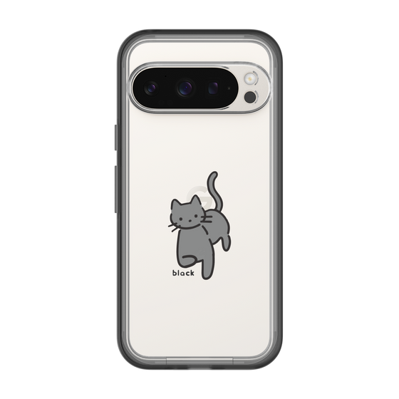 Slim Protection Premium Case［ オリジナル - CASEPLAYネコ - black ］