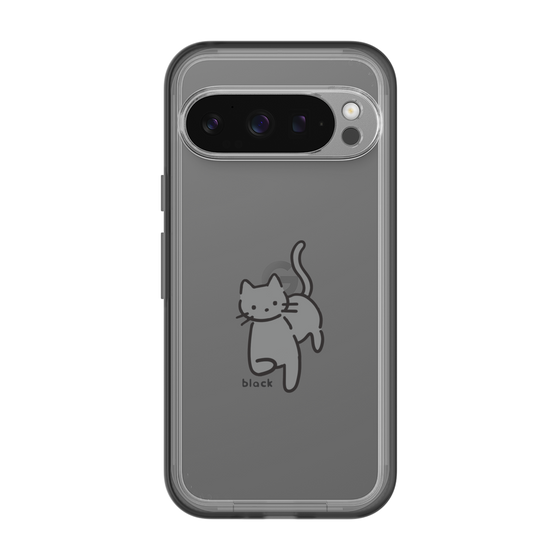 Slim Protection Premium Case［ オリジナル - CASEPLAYネコ - black ］