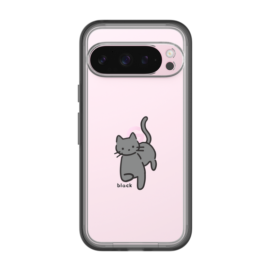 Slim Protection Premium Case［ オリジナル - CASEPLAYネコ - black ］