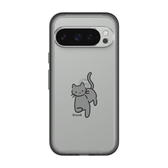 Slim Protection Premium Case［ オリジナル - CASEPLAYネコ - black ］