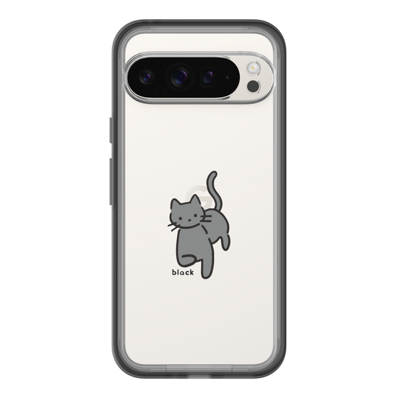 Slim Protection Premium Case［ オリジナル - CASEPLAYネコ - black ］