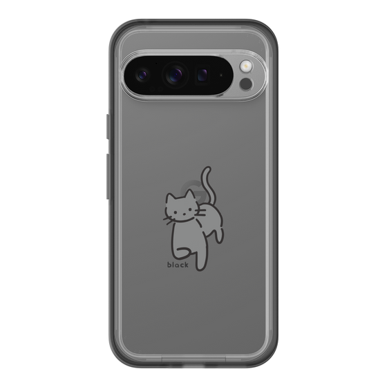 Slim Protection Premium Case［ オリジナル - CASEPLAYネコ - black ］