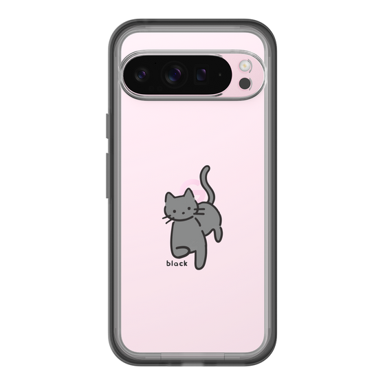 Slim Protection Premium Case［ オリジナル - CASEPLAYネコ - black ］