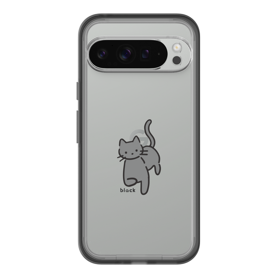 Slim Protection Premium Case［ オリジナル - CASEPLAYネコ - black ］