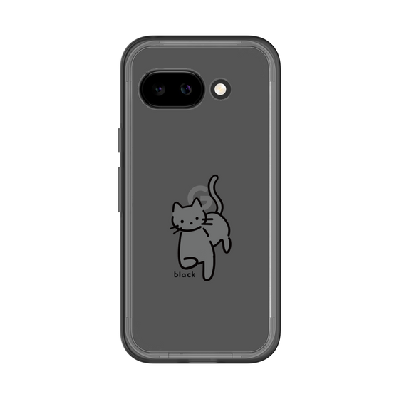 Slim Protection Premium Case［ Original - CASEPLAY Cat - black ］