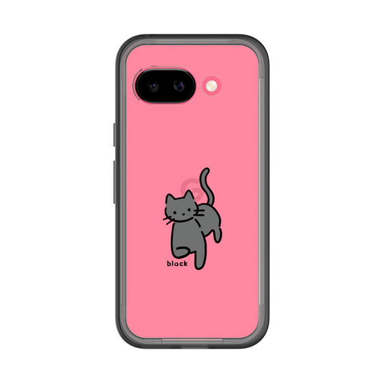 Slim Protection Premium Case［ Original - CASEPLAY Cat - black ］