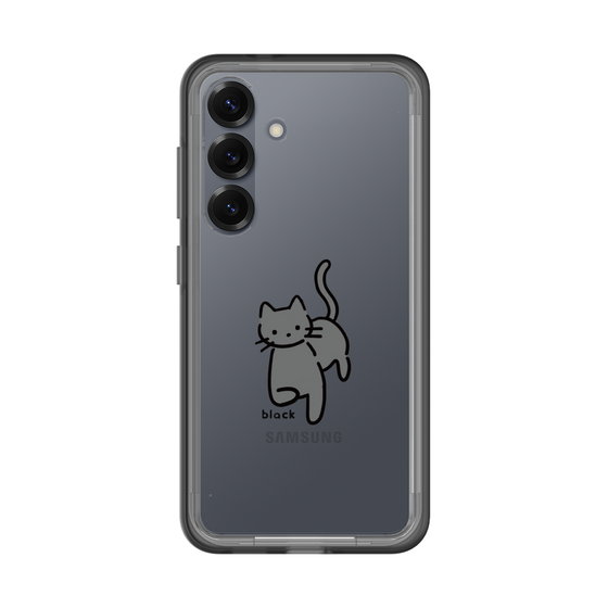 Slim Protection Premium Case［ Original - CASEPLAY Cat - black ］