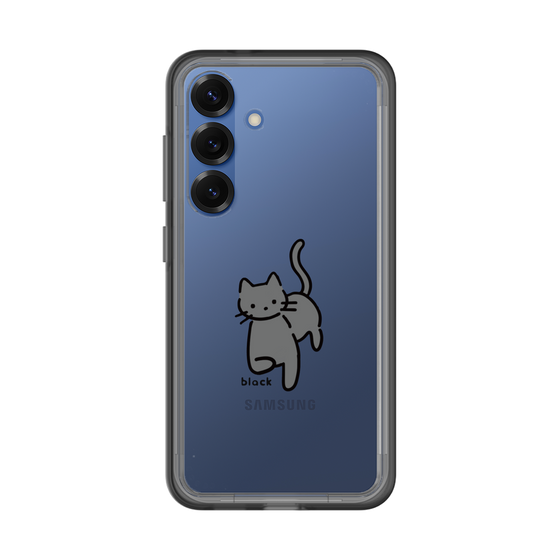 Slim Protection Premium Case［ Original - CASEPLAY Cat - black ］