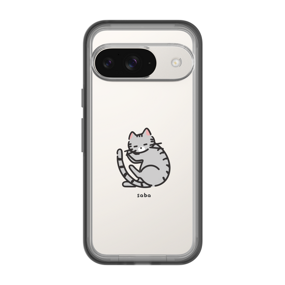 Slim Protection Premium Case［ オリジナル - CASEPLAYネコ - saba ］