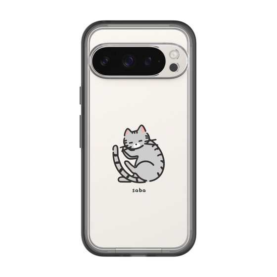 Slim Protection Premium Case［ オリジナル - CASEPLAYネコ - saba ］