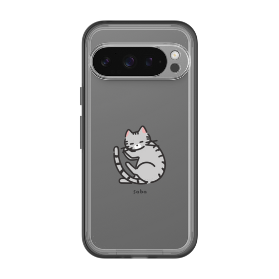 Slim Protection Premium Case［ オリジナル - CASEPLAYネコ - saba ］