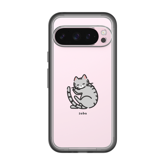 Slim Protection Premium Case［ オリジナル - CASEPLAYネコ - saba ］