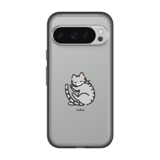 Slim Protection Premium Case［ オリジナル - CASEPLAYネコ - saba ］