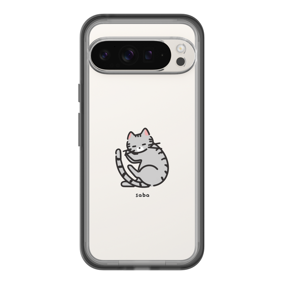 Slim Protection Premium Case［ オリジナル - CASEPLAYネコ - saba ］