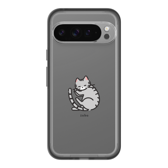 Slim Protection Premium Case［ オリジナル - CASEPLAYネコ - saba ］