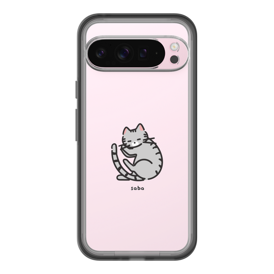 Slim Protection Premium Case［ オリジナル - CASEPLAYネコ - saba ］