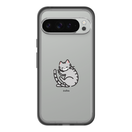 Slim Protection Premium Case［ オリジナル - CASEPLAYネコ - saba ］