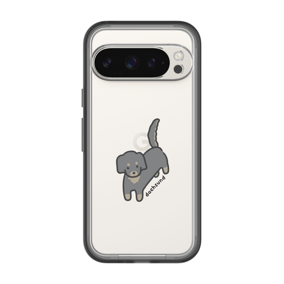 Slim Protection Premium Case［ オリジナル - CASEPLAYイヌ - dachsund ］