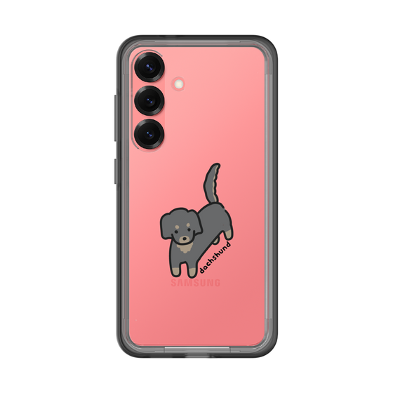 Slim Protection Premium Case［ Original - CASEPLAY Dog - Dachshund ］