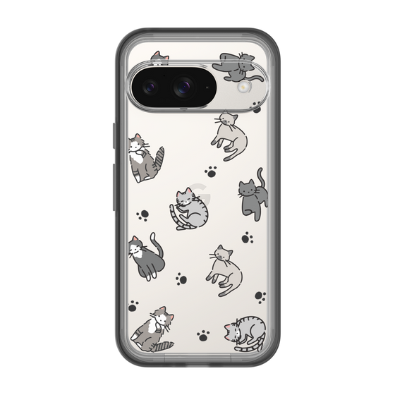 Slim Protection Premium Case［ オリジナル - CASEPLAYネコ総柄 - color ］