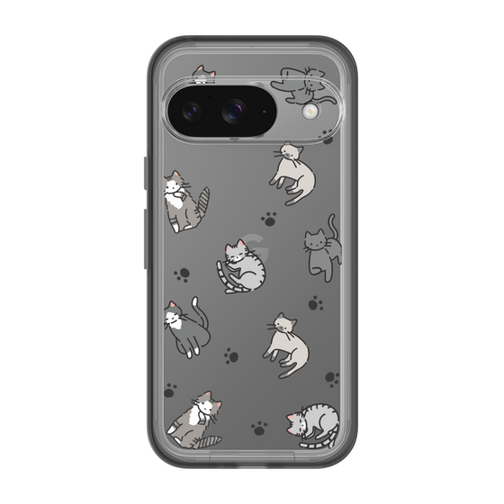Slim Protection Premium Case［ オリジナル - CASEPLAYネコ総柄 - color ］