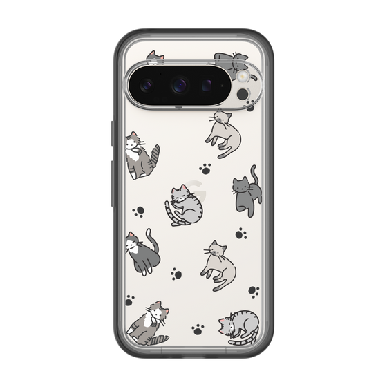 Slim Protection Premium Case［ オリジナル - CASEPLAYネコ総柄 - color ］