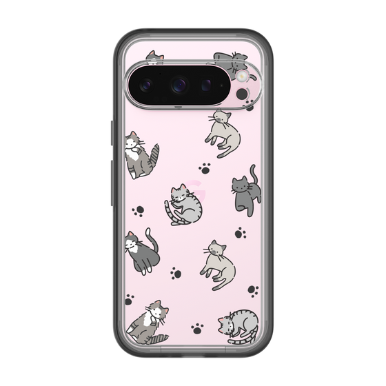 Slim Protection Premium Case［ オリジナル - CASEPLAYネコ総柄 - color ］