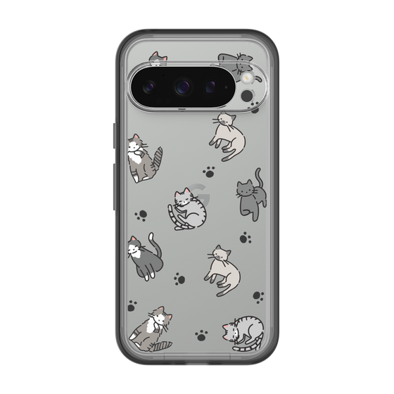 Slim Protection Premium Case［ オリジナル - CASEPLAYネコ総柄 - color ］
