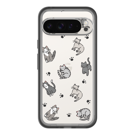 Slim Protection Premium Case［ オリジナル - CASEPLAYネコ総柄 - color ］
