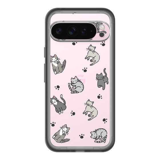 Slim Protection Premium Case［ オリジナル - CASEPLAYネコ総柄 - color ］