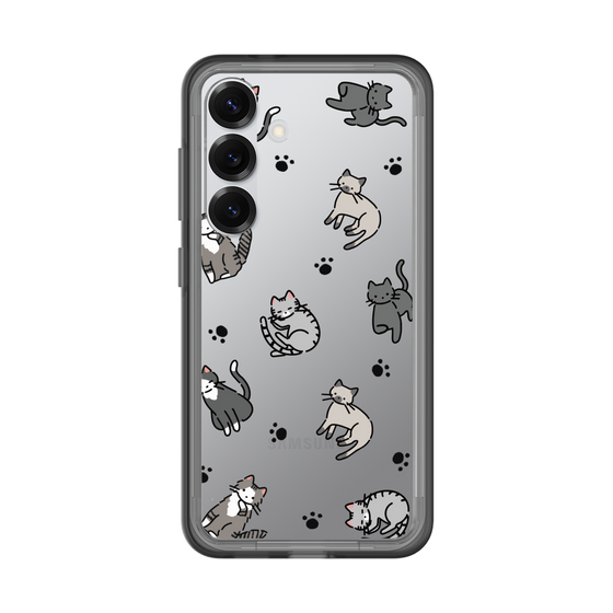 Slim Protection Premium Case［ Original - CASEPLAY Cat All-over Pattern - color ］
