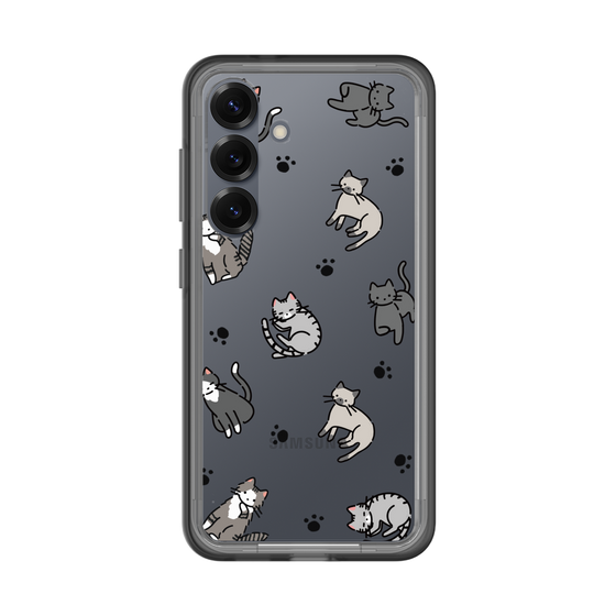 Slim Protection Premium Case［ Original - CASEPLAY Cat All-over Pattern - color ］