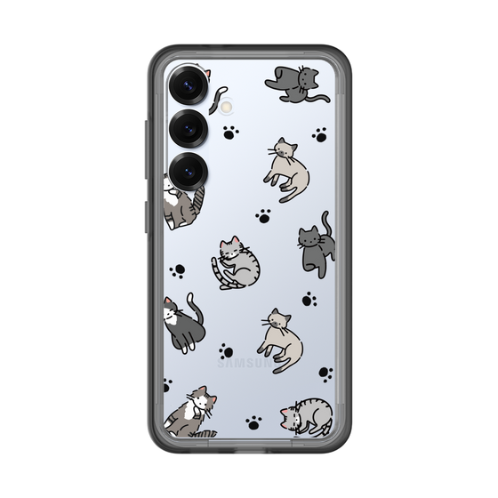 Slim Protection Premium Case［ Original - CASEPLAY Cat All-over Pattern - color ］