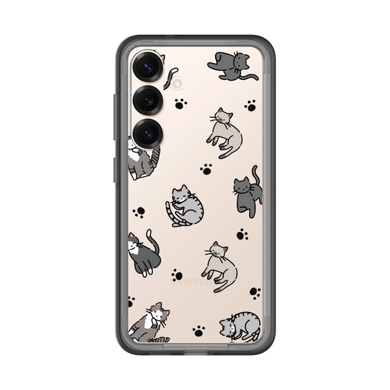 Slim Protection Premium Case［ Original - CASEPLAY Cat All-over Pattern - color ］