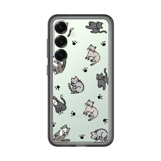 Slim Protection Premium Case［ Original - CASEPLAY Cat All-over Pattern - color ］