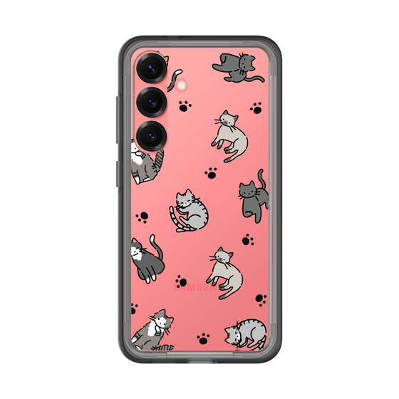 Slim Protection Premium Case［ Original - CASEPLAY Cat All-over Pattern - color ］