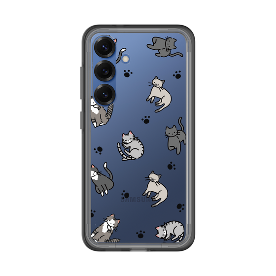 Slim Protection Premium Case［ Original - CASEPLAY Cat All-over Pattern - color ］